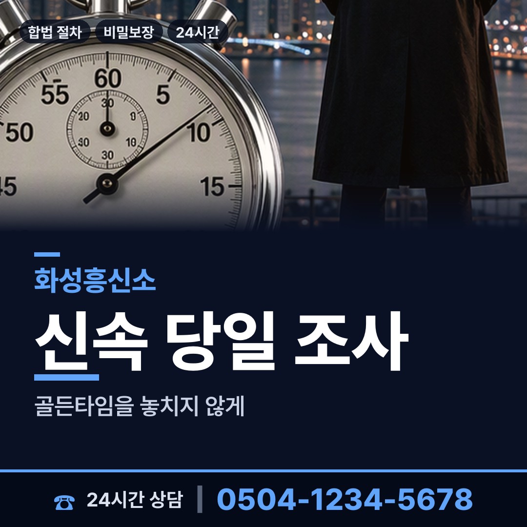 화성 병점2동 배우자의심 상담 안내
